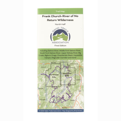 Frank Church River of No Return Wilderness Trail Map